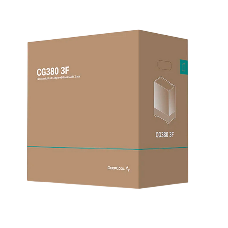 Carcasă PC Deepcool CG380 3F Mini-Tower Negru