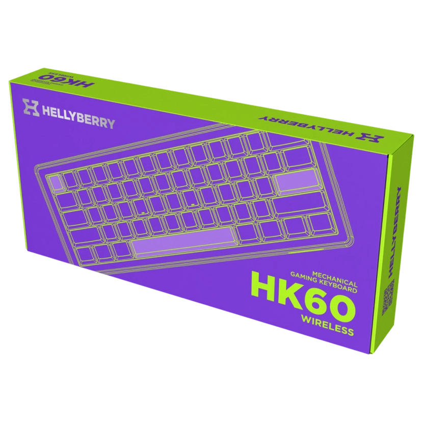 Tastatură HATOR Hellyberry HK60 Wireless Mecanic Alb