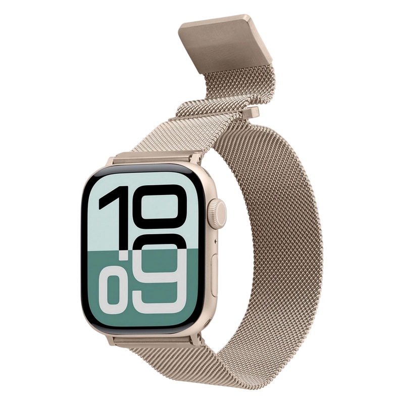 Curea pentru ceas Cellularline Steel Band Champagne