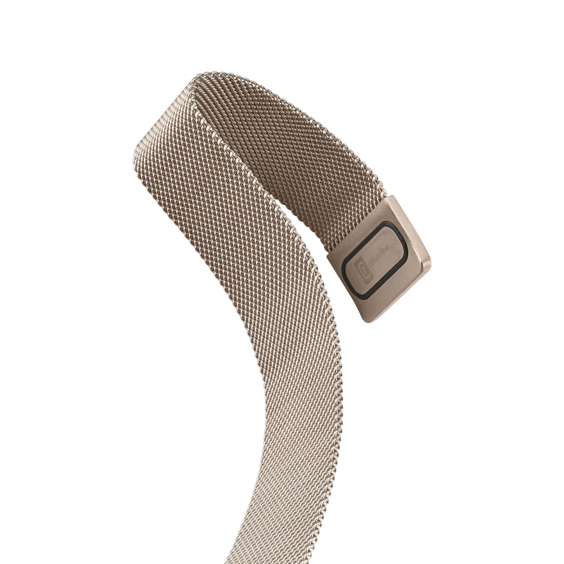 Curea pentru ceas Cellularline Steel Band Champagne