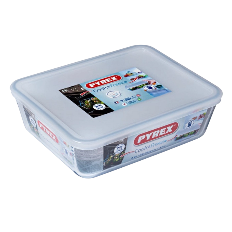 Tava de copt Pyrex 243P000 Cook&Freez Transparent