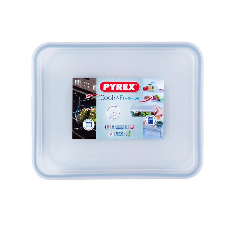 Tava de copt Pyrex 243P000 Cook&Freez Transparent