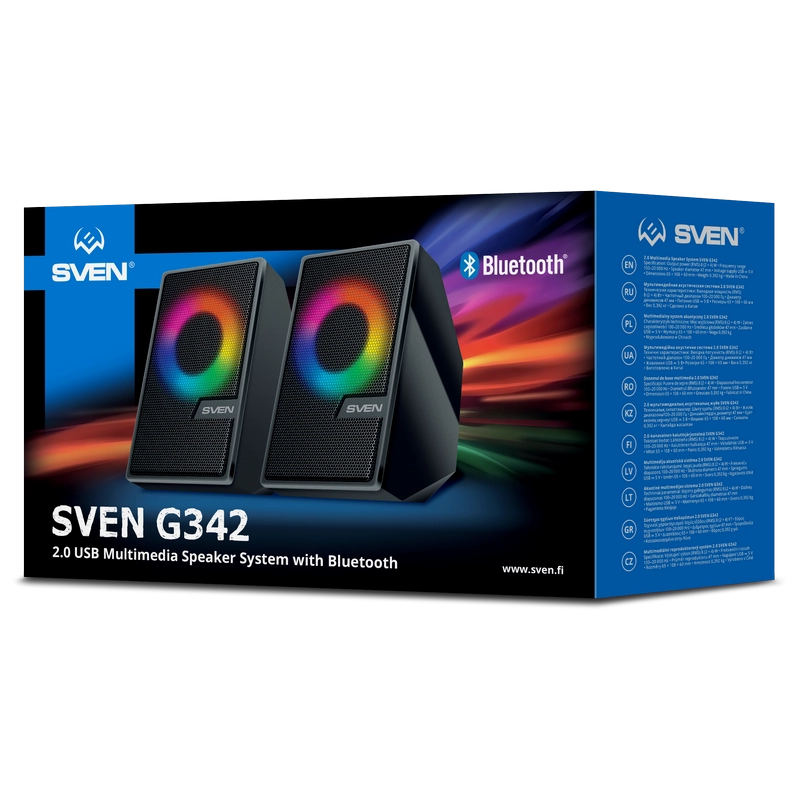 Sistem audio SVEN G342 Negru