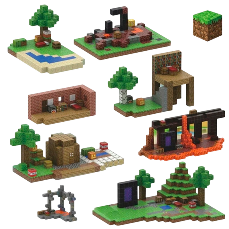 Конструктор My world T105 Разноцветный