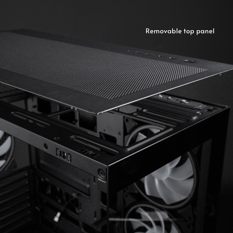 Компьютерный корпус Chieftec GX-30B-OP Midi-Tower Черный
