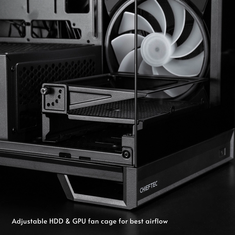 Компьютерный корпус Chieftec GX-30B-OP Midi-Tower Черный
