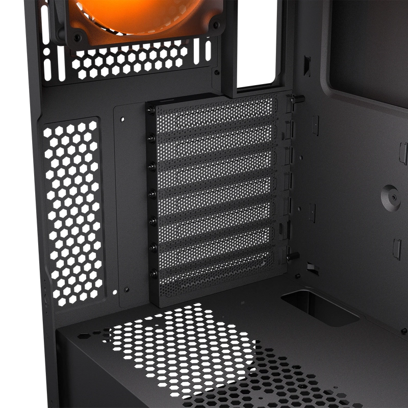 Компьютерный корпус Cougar Airface FLO RGB Midi-Tower Черный