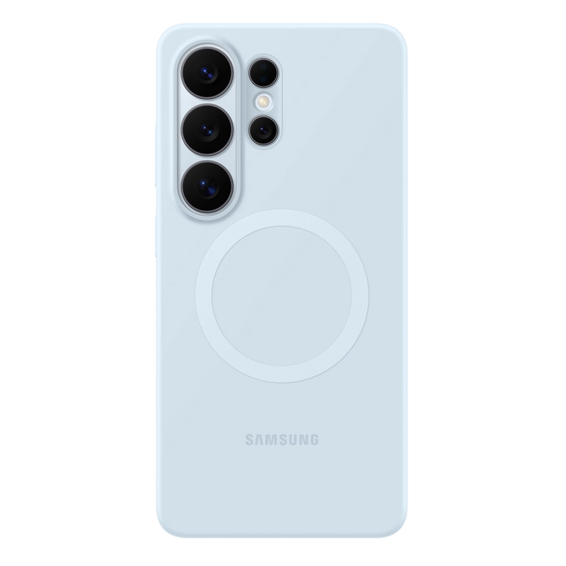 Husă Samsung Galaxy S26 Ultra Silicone Magnet Case Albastru deschis