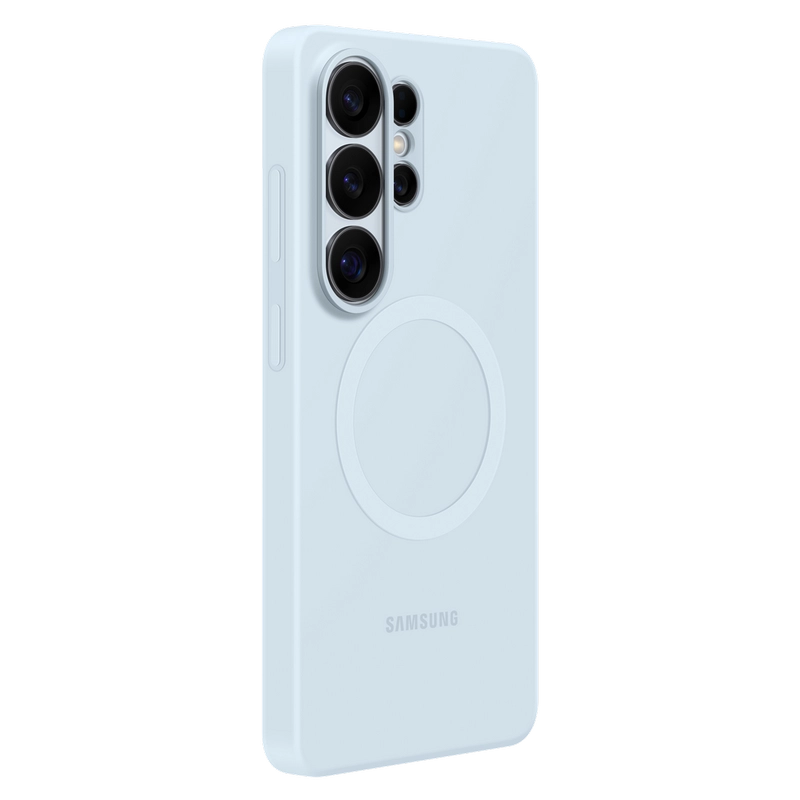 Husă Samsung Galaxy S26 Ultra Silicone Magnet Case Albastru deschis