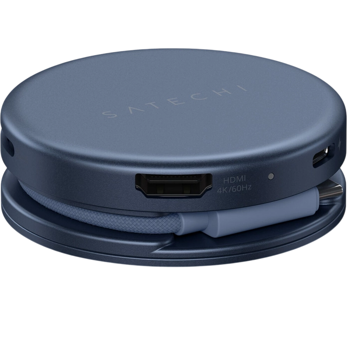 Adaptor multiport Satechi OntheGo Albastru