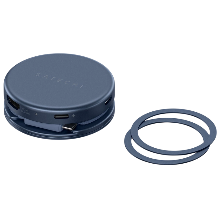 Adaptor multiport Satechi OntheGo Albastru