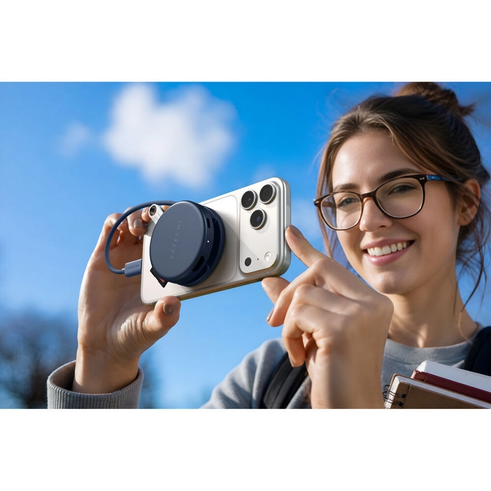 Adaptor multiport Satechi OntheGo Albastru