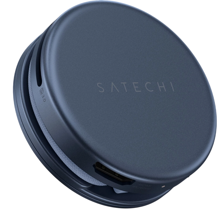 Adaptor multiport Satechi OntheGo Albastru