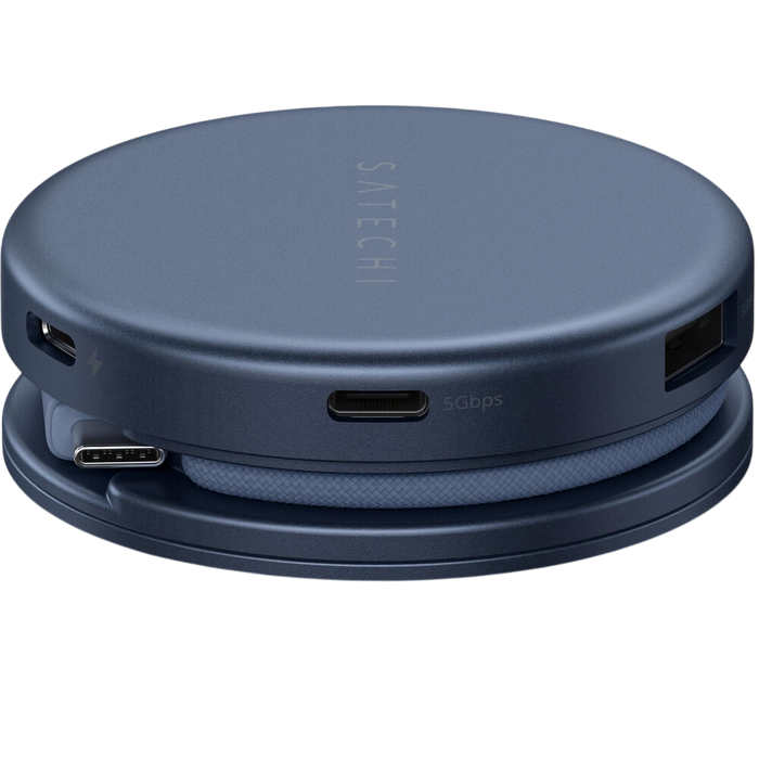 Adaptor multiport Satechi OntheGo Albastru