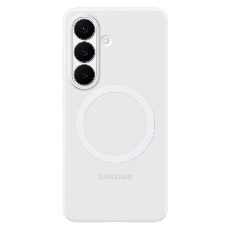 Husă Samsung Galaxy S26 Silicone Magnet Case Alb