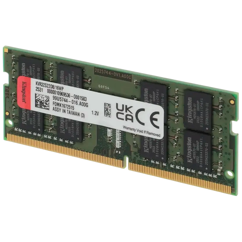 Memorie RAM Kingston KVR32S22D8/16WP ValueRAM 16GB Verde