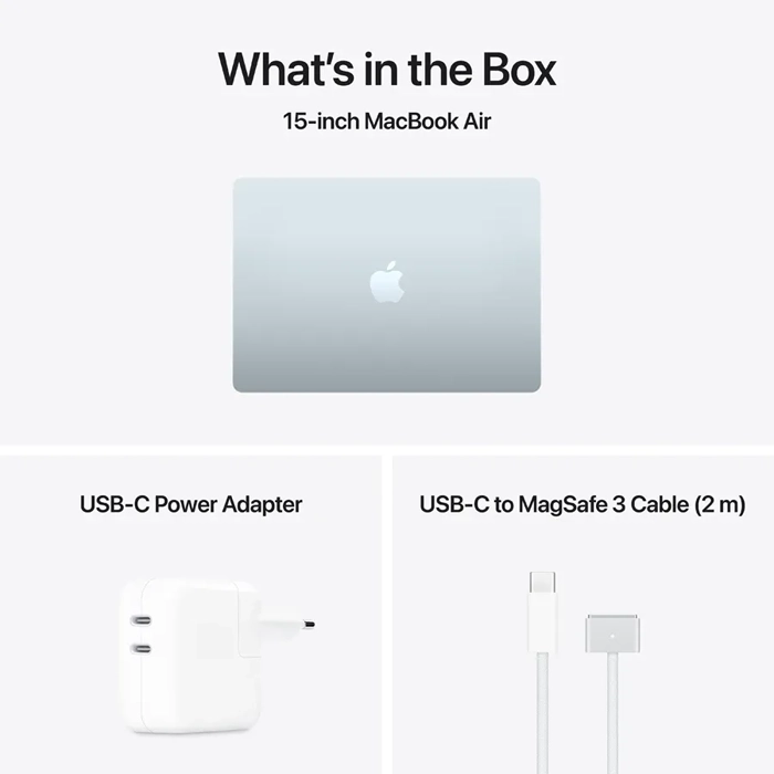 Laptop Apple MacBook Air 15.3 Sky Blue
