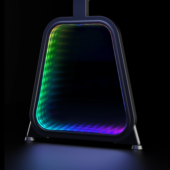 Birou Gaming Lumi GMD12E-2D Negru