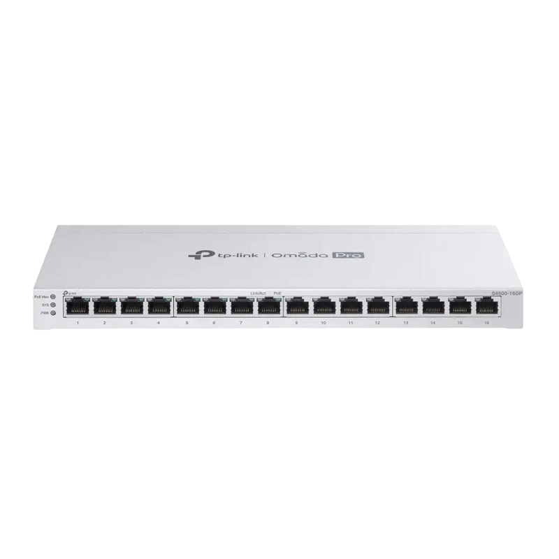 Comutator PoE TP-LINK Omada Pro S4500-16GP Argintiu