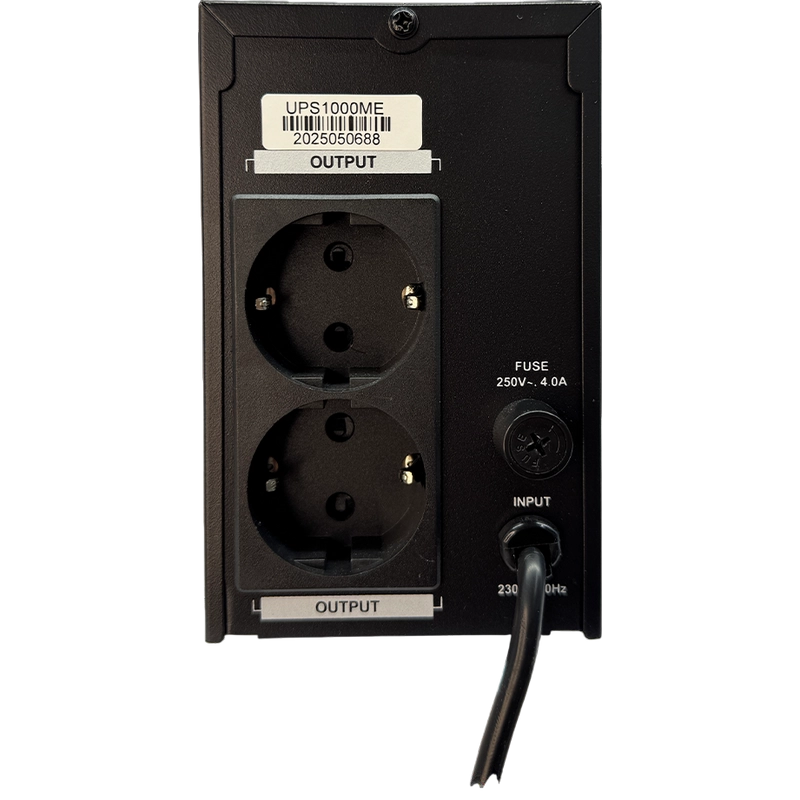 Источник бесперебойного питания Ultra Power UPS1000ME Черный