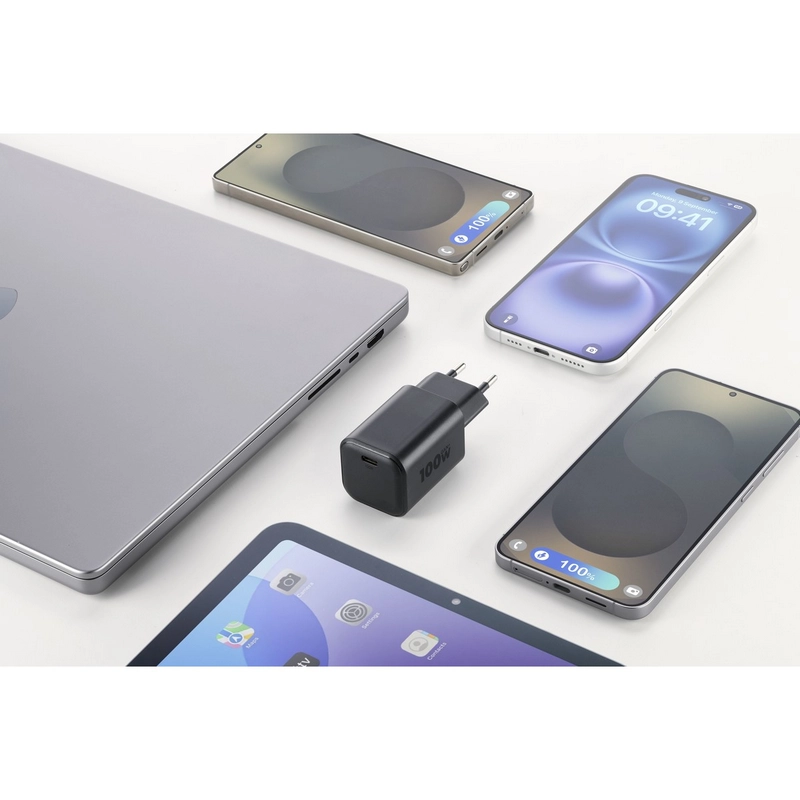 Încărcător Cellularline ACH USB-C GaN Negru