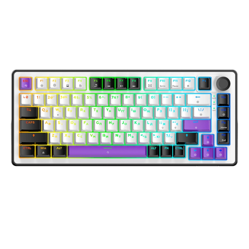 Клавиатура HATOR Hellyberry HK75 Механический Белый