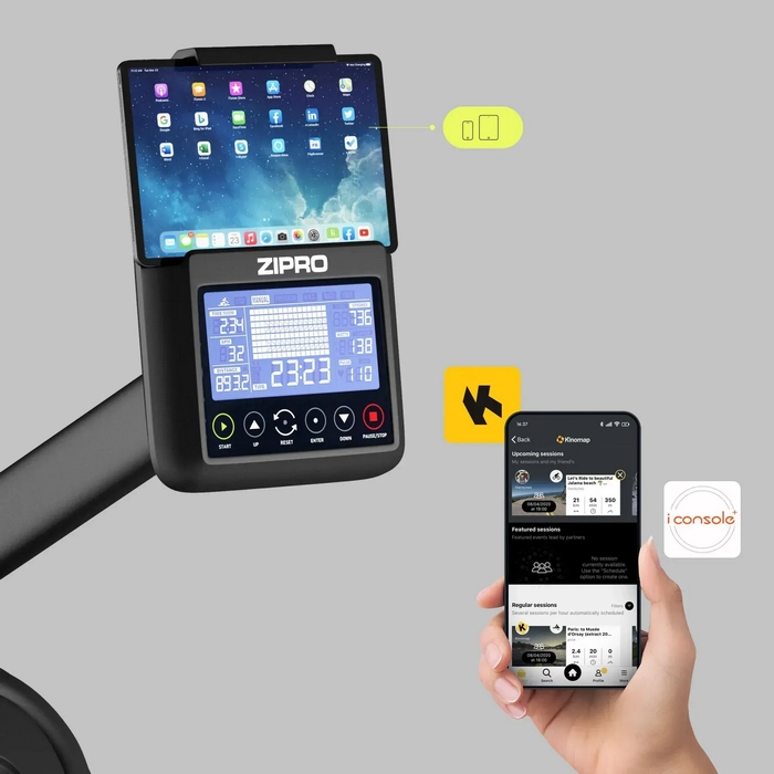 Aparat de vâslit Zipro Power 10 Negru