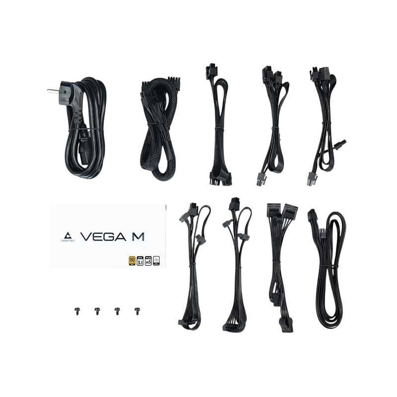 Блок питания для компьютеров Chieftec PPG-1000-C Vega M ATX Черный