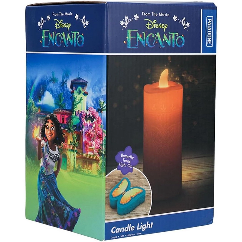 Lampa de birou Paladone Disney Encanto Candle Multicolor RGB + Alb Cald