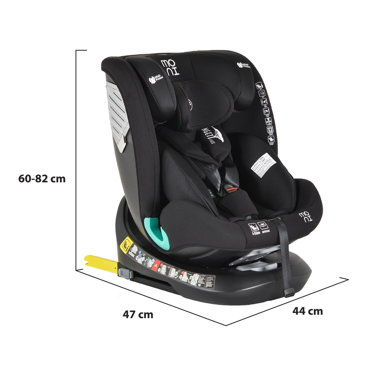 Scaun auto Moni Serengeti Negru