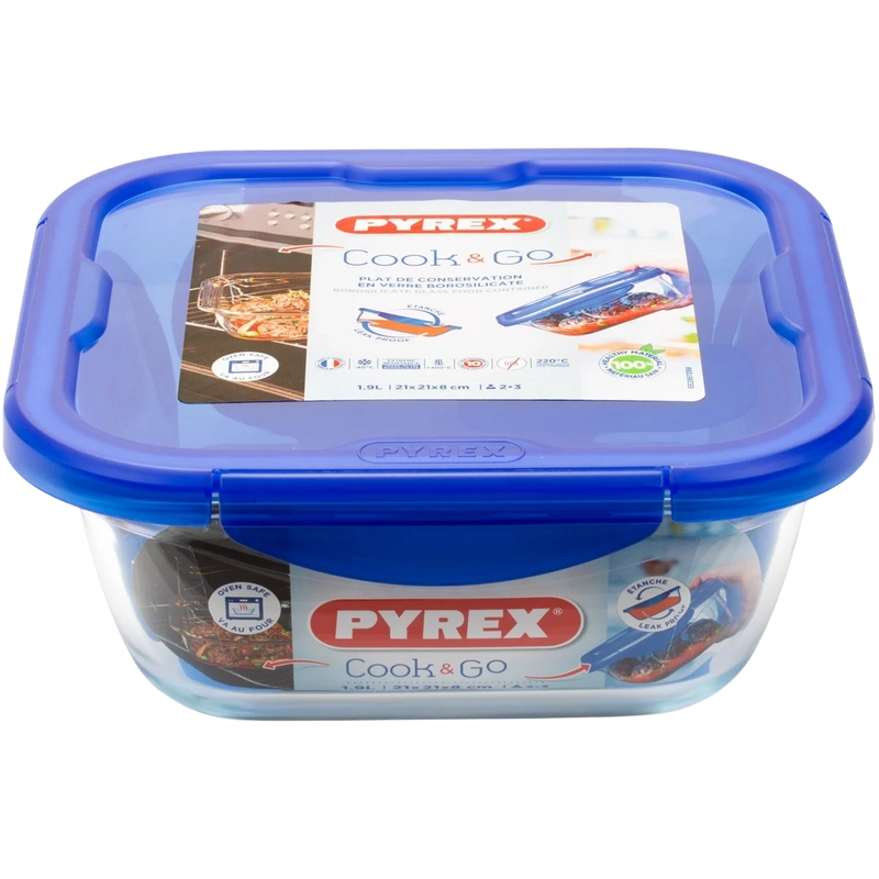 Tava de copt Pyrex 286PG00 Cook&Go Transparent