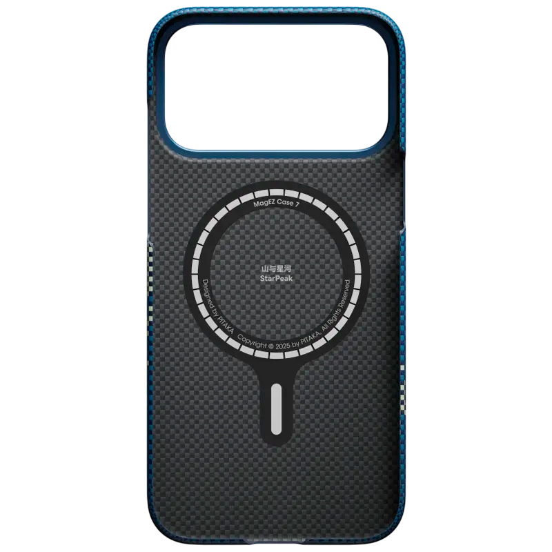 Husă Pitaka Apple iPhone 17 Pro MagEZ 7 Ultra-Slim StarPeak Milky Way Galaxy