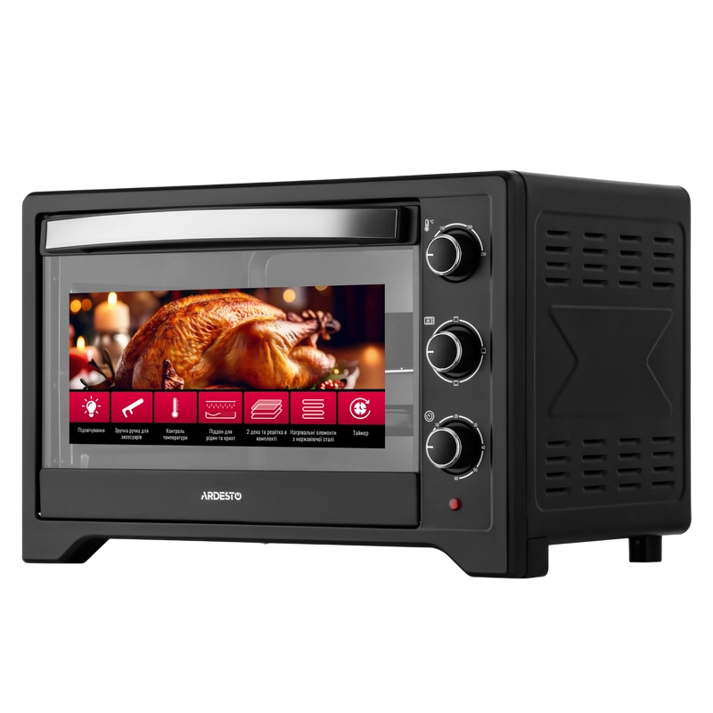 Cuptor Electric Ardesto MO-T45B Negru