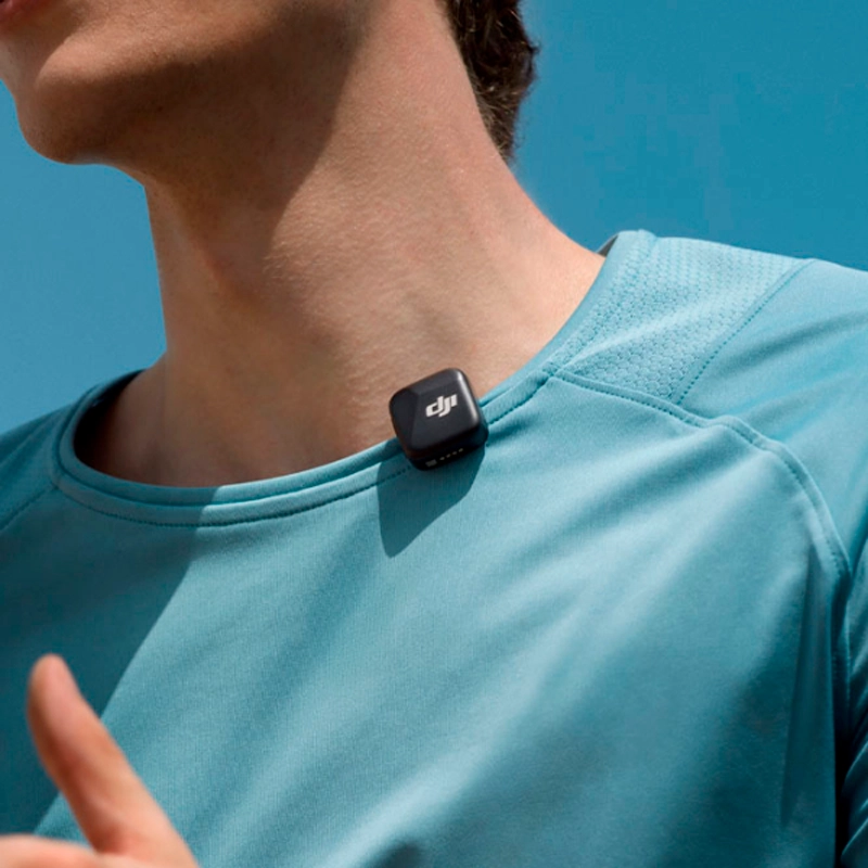 Портативный записывающий микрофон DJI Mic Mini (2 TX + 1 RX + Charging Case) Беспроводной Черный