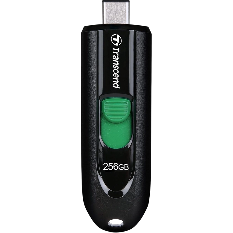 USB Flash накопитель Transcend JetFlash 790C 256 ГБ Чёрный 90 МБ/с | 45 МБ/с