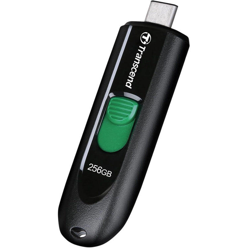 USB Flash накопитель Transcend JetFlash 790C 256 ГБ Чёрный