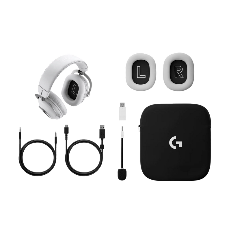 Căști gaming Logitech G Pro X 3 Lightspeed Alb