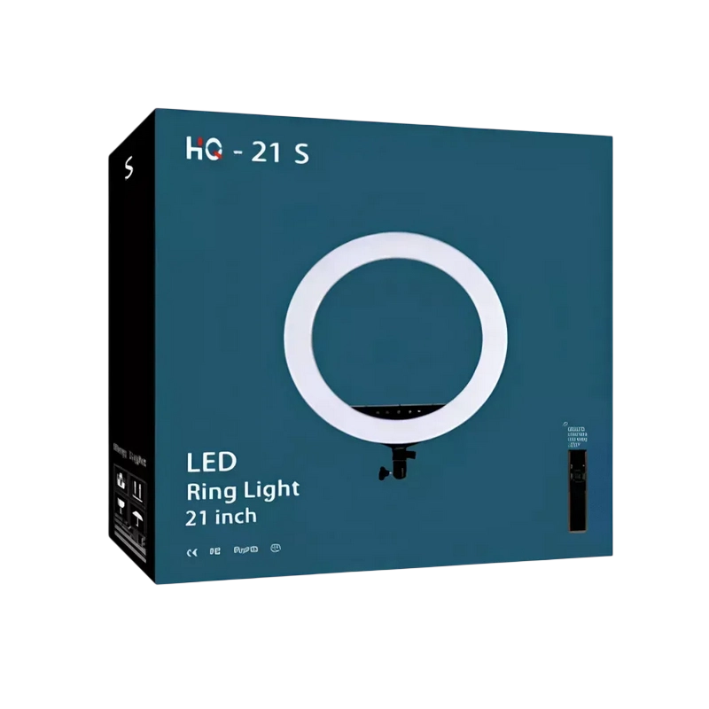 Кольцевая лампа Selfie Ring Light HQ-21S Черный