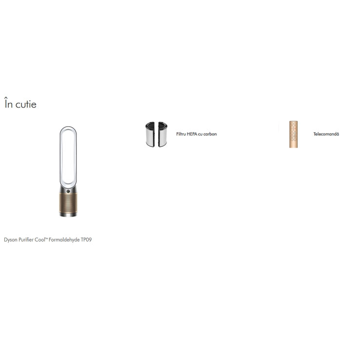 Purificator de aer Dyson TP09 Alb | Auriu