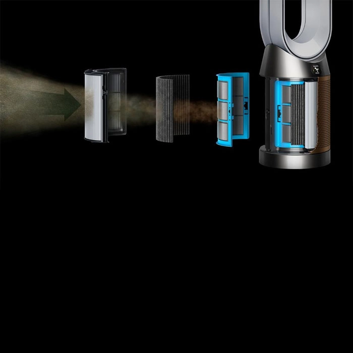 Purificator de aer Dyson TP09 Alb | Auriu