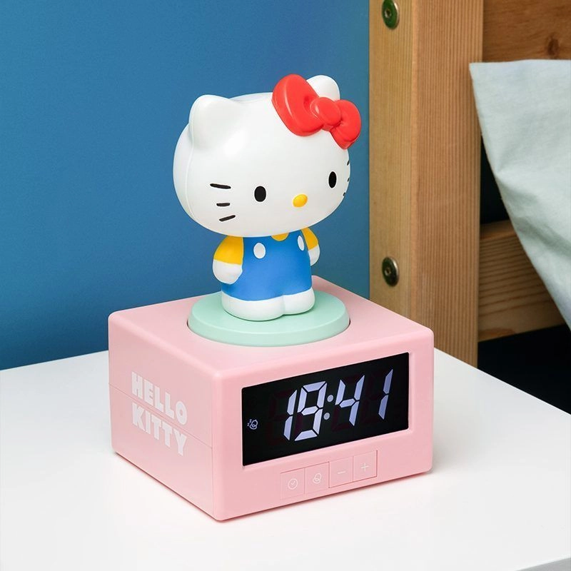 Цифровой будильник Paladone Hello Kitty Белый