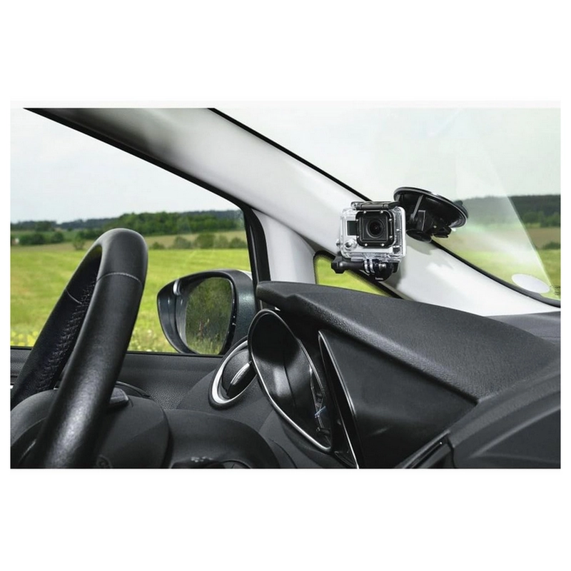 Аксессуары для экшн камеры HAMA Suction Mount with Ball Head 360 Черный