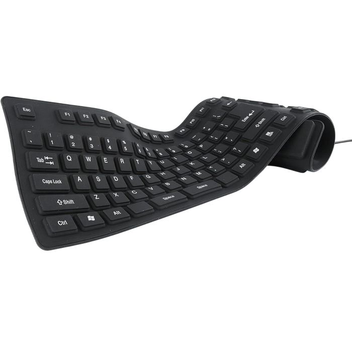 Клавиатура Gembird KB-109F-B Мембрана Черный