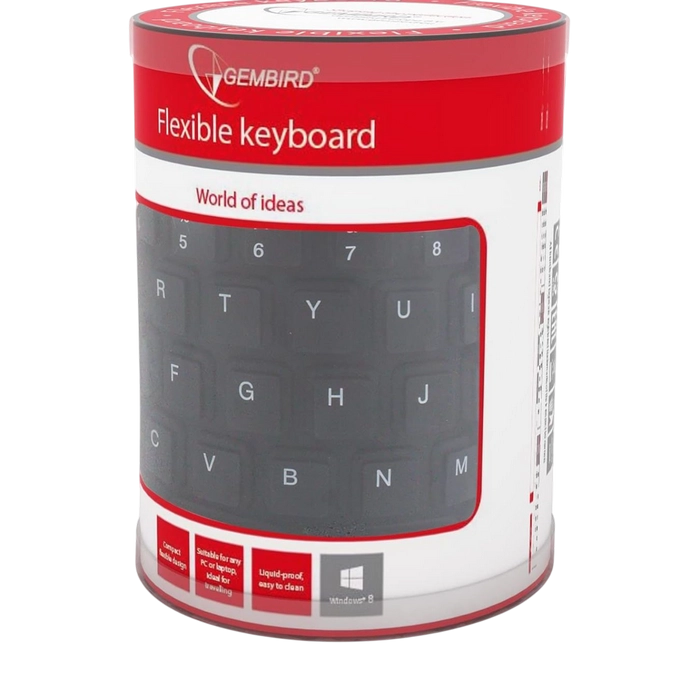 Клавиатура Gembird KB-109F-B Мембрана Черный