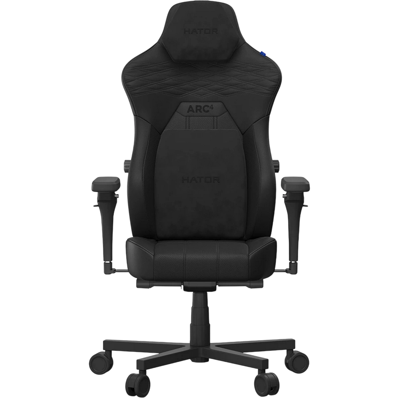Scaun Gaming HATOR Arc 4 XXL Țesătură, PU Piele Negru