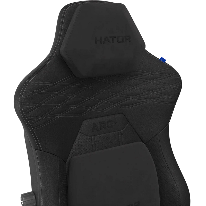 Scaun Gaming HATOR Arc 4 XXL Țesătură, PU Piele Negru