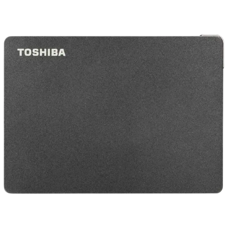 Внешний портативный жесткий диск Toshiba Canvio Gaming 1 ТБ Зеркально-чёрный