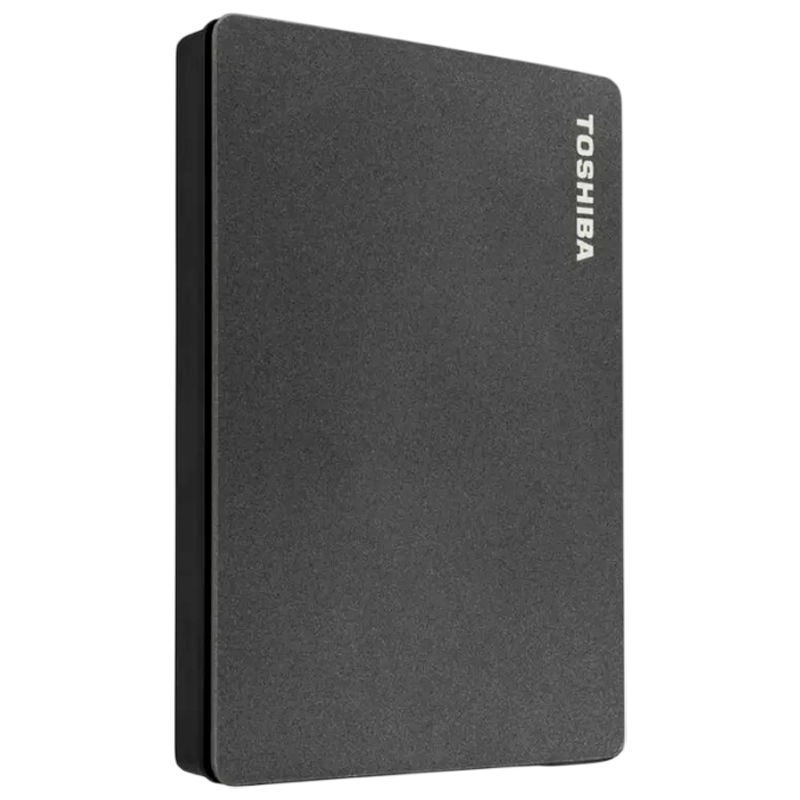 Внешний портативный жесткий диск Toshiba Canvio Gaming 1 ТБ Зеркально-чёрный