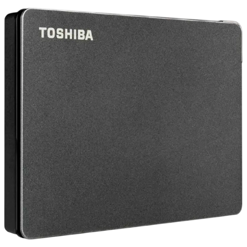 Внешний портативный жесткий диск Toshiba Canvio Gaming 1 ТБ Зеркально-чёрный
