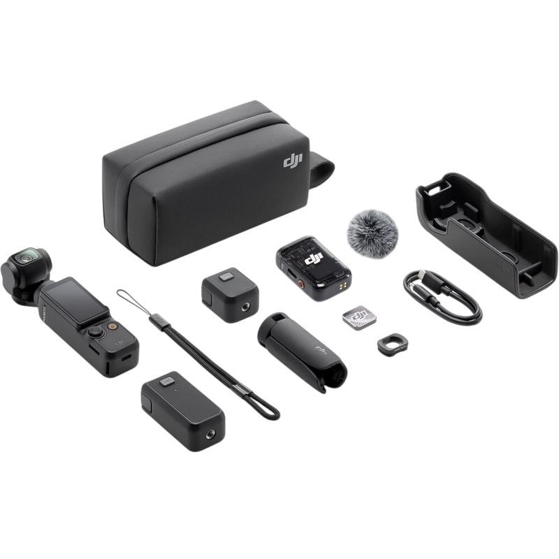 Cameră Video Sport DJI Osmo Pocket 3 Creator Combo Negru